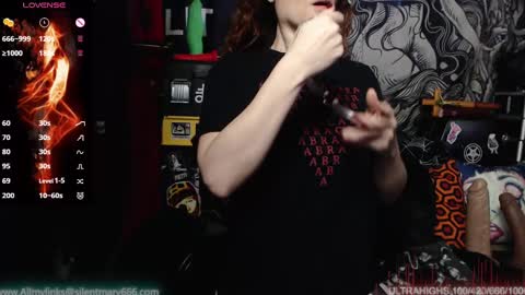 Snapshot of silentmary chatting on February 18, 4:27 pm Allmylinkssilentmary666 online show from February 18, 4:27 pm