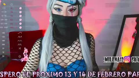 Snapshot of sky_girl1 chatting on February 8, 7:37 am Mile online show from February 8, 7:37 am
