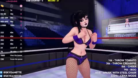 SkyeAnette online show from April 19, 1:16 am