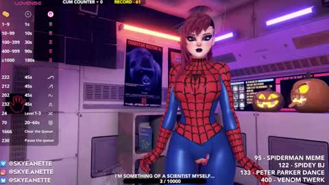 SkyeAnette online show from November 3, 2:15 am