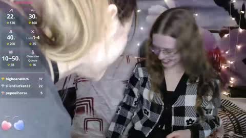 Snapshot of sophiesuvi chatting on February 22, 1:12 pm Sophie and my bestie Mandy online show from February 22, 1:12 pm