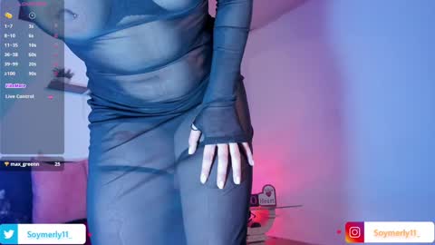 Independent Model Merly online show from January 1, 12:21 am