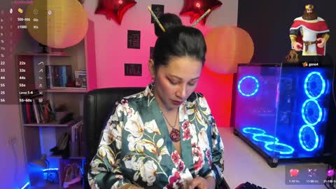 Andrea online show from January 30, 8:10 pm