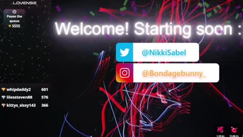 Nikki Sabel online show from January 18, 10:28 pm