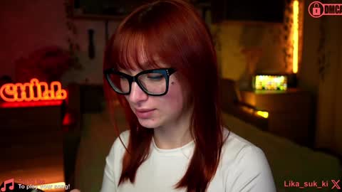 Lika ginger  Jessy blond   online show from December 2, 7:10 am