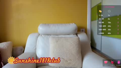 Snapshot of sunshine1818club chatting on October 9, 7:56 am Angela Sunshine1818club online show from October 9, 7:56 am