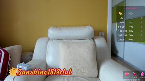 Snapshot of sunshine1818club chatting on November 1, 7:56 am Angela Sunshine1818club online show from November 1, 7:56 am