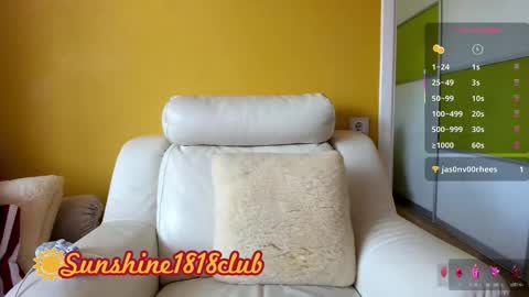 Snapshot of sunshine1818club chatting on September 21, 8:35 am Angela Sunshine1818club online show from September 21, 8:35 am