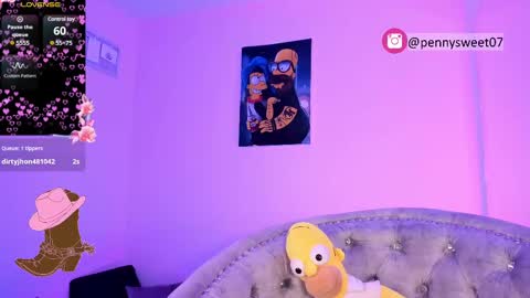 Snapshot of sweet_penny_ chatting on March 3, 12:12 am Penny online show from March 3, 12:12 am