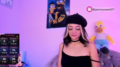Snapshot of sweet_penny_ chatting on January 23, 1:19 am Penny online show from January 23, 1:19 am