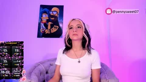 Snapshot of sweet_penny_ chatting on February 18, 2:16 am Penny online show from February 18, 2:16 am