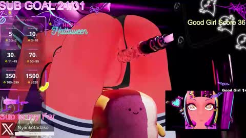 Tadako Nyanko online show from October 27, 4:30 am