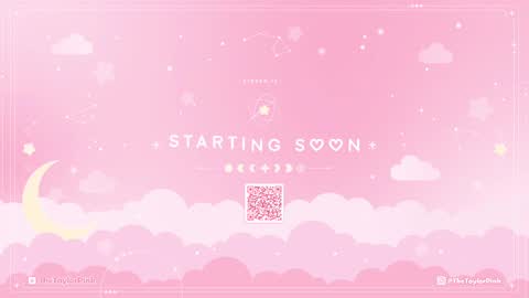 Taylor Pink online show from October 6, 7:18 pm