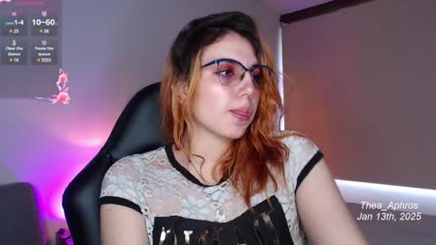 Snapshot of thea_aphros chatting on January 13, 6:27 pm Diosa Afrodita online show from January 13, 6:27 pm