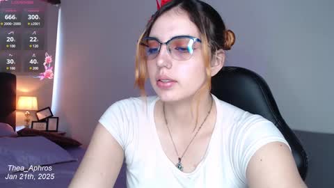 Snapshot of thea_aphros chatting on January 21, 6:55 pm Diosa Afrodita online show from January 21, 6:55 pm