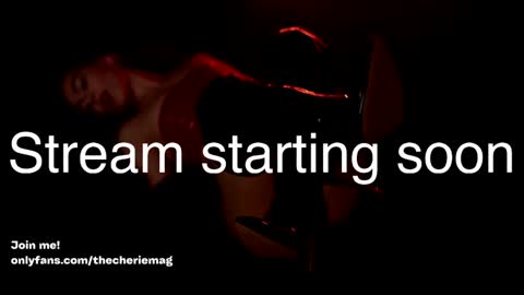 Cherie   online show from March 14, 9:38 pm