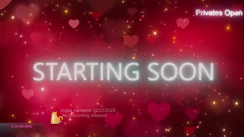 Snapshot of vegas_romance chatting on February 23, 11:43 pm vegas_romance online show from February 23, 11:43 pm