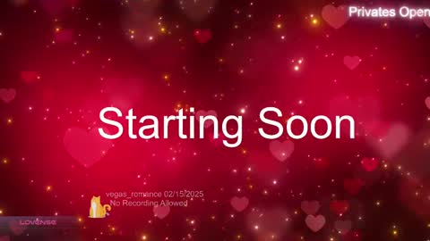 Snapshot of vegas_romance chatting on February 16, 3:15 am vegas_romance online show from February 16, 3:15 am