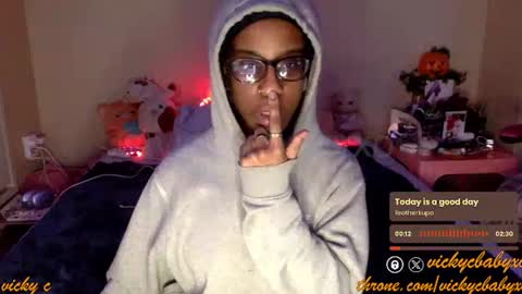 Snapshot of viiickyyy chatting on October 31, 4:47 am Vicky C Vicky V - Vicky C Baby Baby Vee - Schoolgurl V - V the Qween of Edging - Miss Vicky if U Nasty online show from October 31, 4:47 am