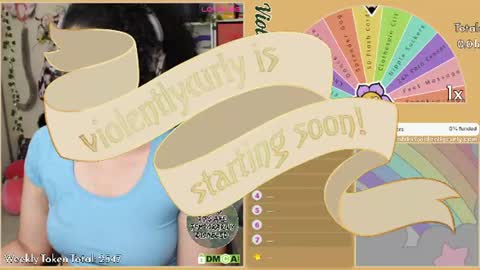 Curly the Coin Operated Toy online show from June 9, 10:09 pm