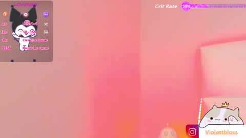 Snapshot of violettbloss chatting on October 21, 3:54 am Violeta online show from October 21, 3:54 am