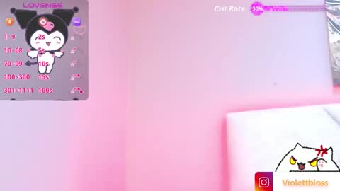 Snapshot of violettbloss chatting on September 23, 3:37 am Violeta online show from September 23, 3:37 am