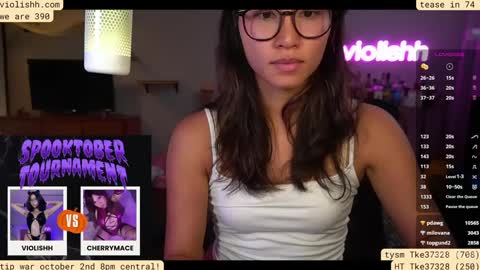 follow me on twitter violishh and ig violishh  online show from October 1, 1:10 am