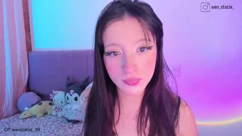 Snapshot of wenstacie_ chatting on October 24, 1:12 am Wenstacie INDEPENDENT MODEL online show from October 24, 1:12 am