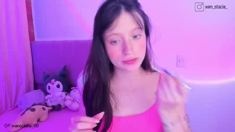 Snapshot of wenstacie_ chatting on October 13, 2:36 am Wenstacie INDEPENDENT MODEL online show from October 13, 2:36 am