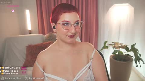Snapshot of ximenna_cruz_ chatting on February 19, 12:14 am Xime Independent Artist online show from February 19, 12:14 am