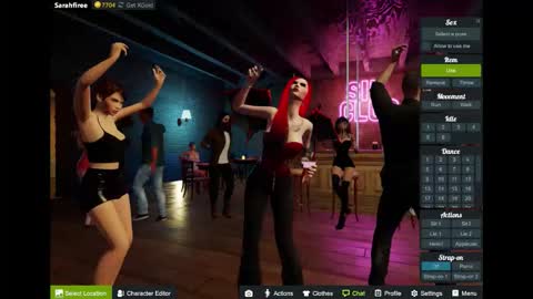 Miss Sarah online show from September 30, 11:20 pm