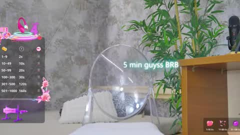 Snapshot of yourburnwish chatting on October 7, 7:29 pm Anna online show from October 7, 7:29 pm