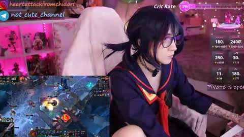 Snapshot of yourcutewaifu chatting on September 27, 9:44 pm Lina Fansly online show from September 27, 9:44 pm