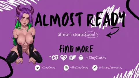 Ziny Cosky online show from September 15, 2:20 am