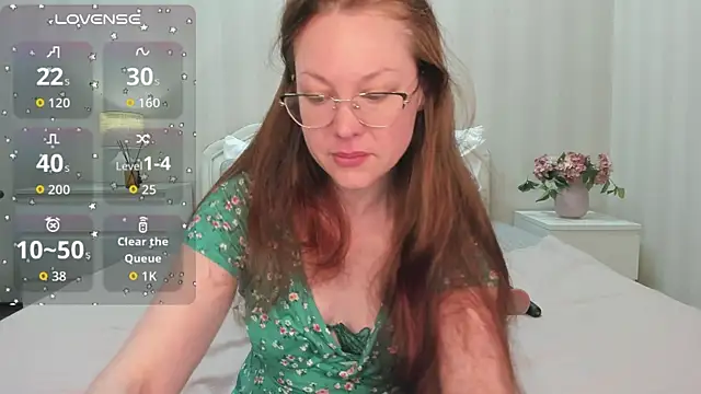 CutieGinger online show from August 6, 3:57 am