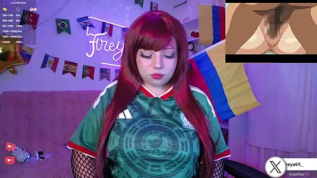 Sweet freya1 online show from July 6, 1:33 am