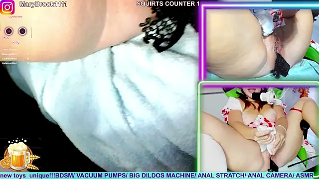 Snapshot of MaryBrook1 chatting on September 23, 9:24 pm MaryBrook1 online show from September 23, 9:24 pm