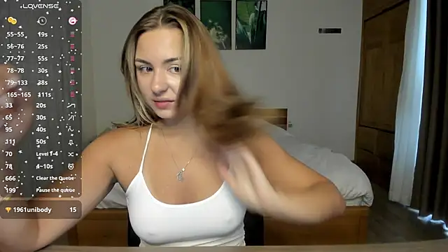 ThreeshaWhite online show from April 21, 1:20 am