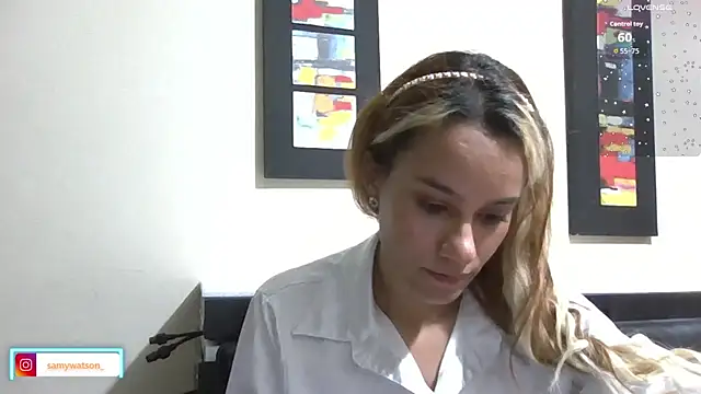 Snapshot of SamanthaWatson chatting on September 18, 12:20 am SamanthaWatson online show from September 18, 12:20 am