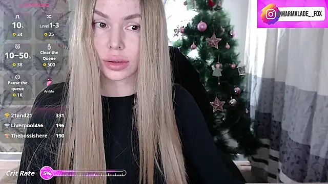 Marmalade Fox online show from January 14, 1:38 pm