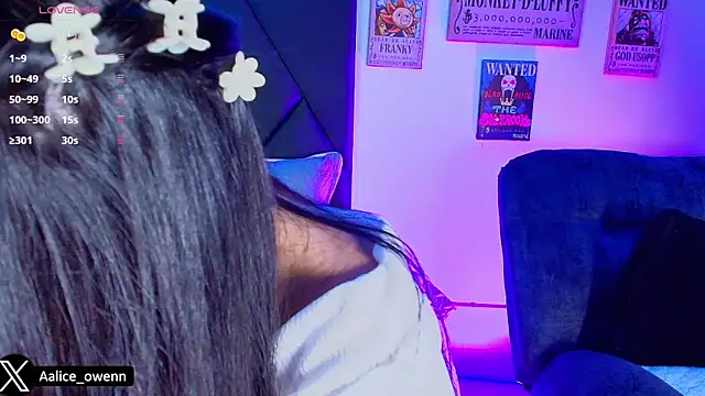 Aliceowenn online show from January 14, 8:14 pm