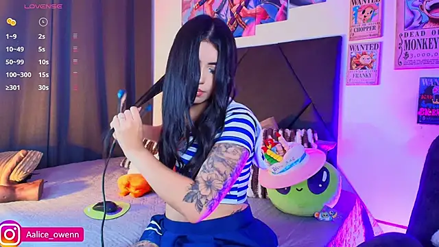 Aliceowenn online show from February 7, 12:14 am