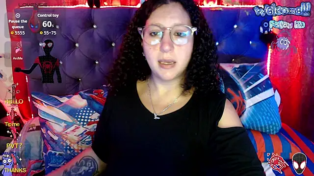 Bigsexycat online show from October 14, 2:30 pm