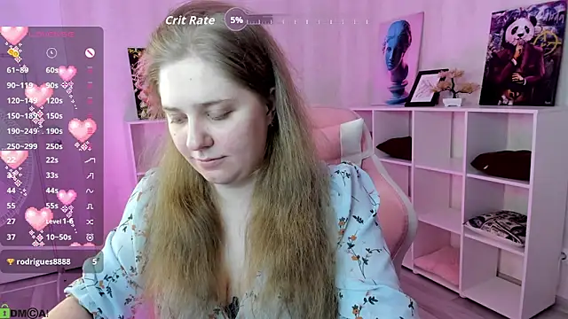 Megan Violer online show from February 2, 5:34 pm