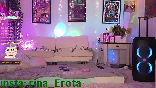 RinaErota online show from December 2, 11:01 am