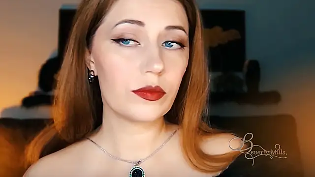 Snapshot of MissBeverlyMills chatting on October 9, 4:49 am MissBeverlyMills online show from October 9, 4:49 am