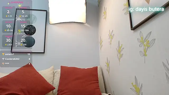 Snapshot of dayis_butera chatting on October 14, 12:30 pm dayis butera online show from October 14, 12:30 pm