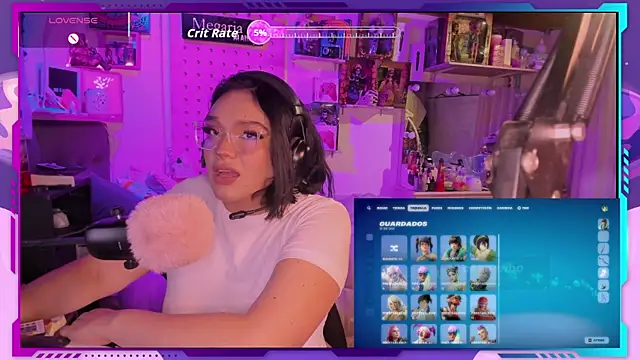 Snapshot of MegariaB chatting on November 2, 4:27 am MegariaB online show from November 2, 4:27 am