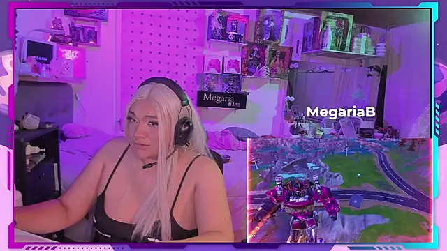 Snapshot of MegariaB chatting on September 29, 5:23 am MegariaB online show from September 29, 5:23 am