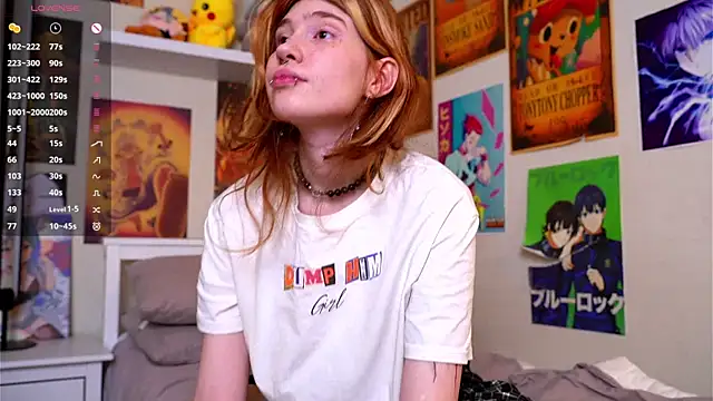 Snapshot of DarkNun chatting on October 3, 5:12 am DarkNun online show from October 3, 5:12 am